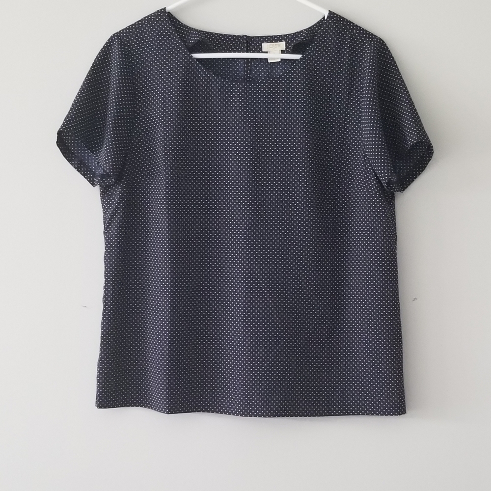 J. Crew Factory Deep Navy Top